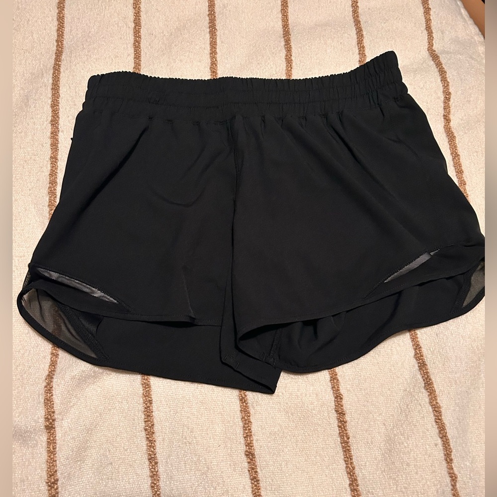 Quince Women's Black Athletic Shorts